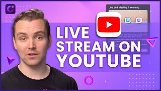 How to Live Stream on YouTube from PC  The Easiest Way [upl. by Borrell]