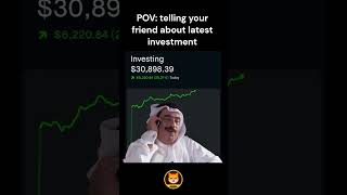 Telling your friend about latest investment [upl. by Aicenad]