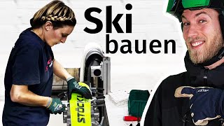 Wie wird ein Ski gebaut Manufaktur von Stöckli in der Schweiz [upl. by Laidlaw207]