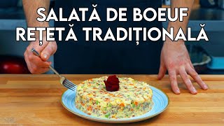 Salată de Boeuf  Cum se Face Salata de Boeuf  Rețetă Salată de Boeuf  Play pe Qoob [upl. by Asoral989]