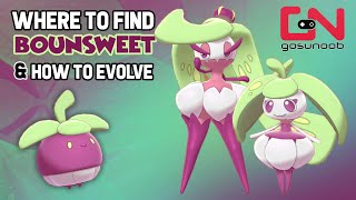 How to Catch Bounsweet Steenee amp Tsareena  Pokemon Sword and Shield Bounsweet Evolution [upl. by Retse675]