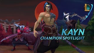 Kayn Champion Spotlight  Gameplay  League of Legends [upl. by Elleynad]