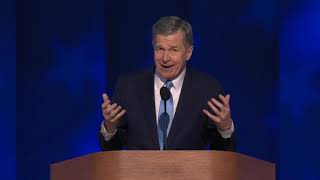 NC Gov Roy Cooper speaks at Democratic National Convention in Chicago [upl. by Salokcin]