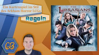 The Librarians Adventure Card Game  Für Fans des Arkham Horror LCG ein Blick wert  Regeln [upl. by Ralston247]