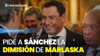 Juanma Moreno pide a Sánchez la dimisión de Marlaska [upl. by Cole832]