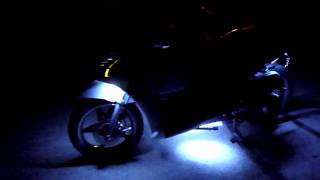 LED GLOW KIT ON SCOOTER 73011 [upl. by Ferullo417]