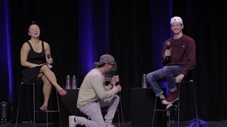 Tom Felton Proposes To Grant Gustin Live Onstage [upl. by Conger]