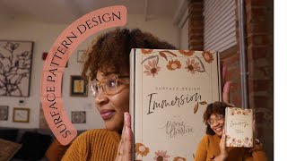 Surface Pattern Design UNBOXING and taking the IMMERSION Course x BONNIE CHRISTINE  BYELIZAJOY [upl. by Kirsten102]