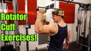 Top 5 Rotator Cuff Exercises [upl. by Linis]