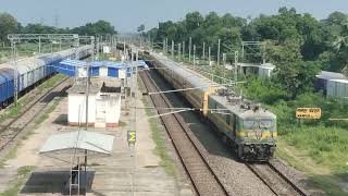 Ramped by Purushottam NDLS Puri 12802  Manpur Jn PF2  05671GHY ANVT via GAYA  19 Sept 24 Thur [upl. by Dylana]