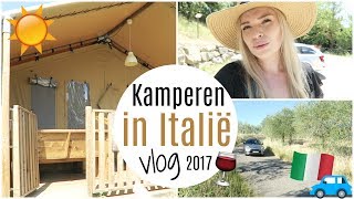 KAMPEREN IN ITALIÃ‹ 2017  GLAMPING VLOG  Lifestyle Spot [upl. by Notfilc232]