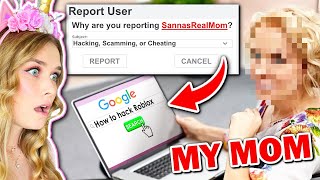 I REPORTED My MOM On Roblox Because Of This [upl. by Lauhsoj77]