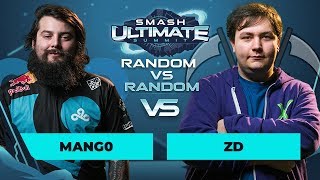 Mang0 vs ZD  Random vs Random Losers Round 1  Smash Ultimate Summit [upl. by Enaid]