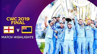 Cricket World Cup 2019 Final England v New Zealand  Match Highlights [upl. by Heinrick]