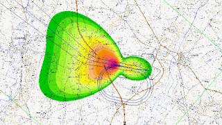 Aircraft noise animation 2 [upl. by Nodla]