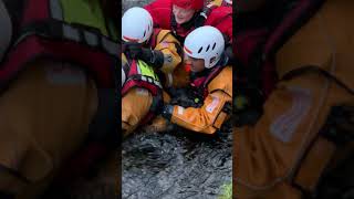 Outreach Rescue and The Malaysian Fire and Rescue Service use Wading Pole in training [upl. by Mhoj]