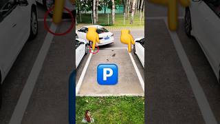 Reverse Parking 🅿️ reverse parking techniques  reverse parking tutorial car cardriving körprov [upl. by Noisla]