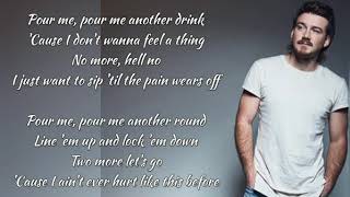 Morgan Wallen  Whiskey Glasses lyrics [upl. by Sidoney]