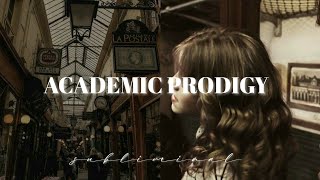 🏹˚˳ACADEMIC PRODIGY⸝⸝₊˚ hermione granger inspired intelligence persuasion leadership etc [upl. by Solram]