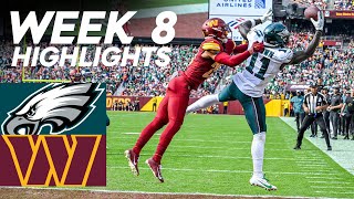 Eagles vs Commanders  2023 Week 8 Highlights [upl. by Clarisse]