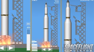 Working Saturn V launch tower  Spaceflight Simulator [upl. by Hallutama989]