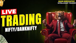 Nifty 50  Bank Nifty Option Trading live 11122023  Live Monday Analysis With Aman Srivastav [upl. by Htebharas]