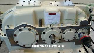 FLENDER SDN 400 Gearbox Repair  GBS International [upl. by Moria564]