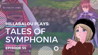 Lloyd v Kratos  Tales of Symphonia Episode 55 [upl. by Arocal]