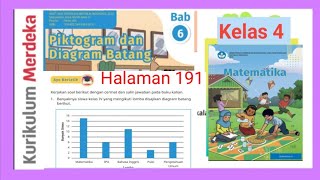 Ayo berlatih hal191  Matematika kelas 4 SD 191 kurikulum merdeka 2022 Bab 6 GUcilchaNEL1964 [upl. by Ennovihs]