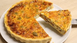 Délicieuse quiche originale recette économique ✔quichelorraine quiche recette [upl. by Niliac418]