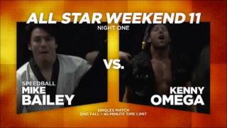 PWG All Star Weekend 11 Night 1 Highlights [upl. by Adnicul]