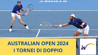 AUSTRALIAN OPEN 2024 TRIONFO ITALIANO NEL DOPPIO CON BOLELLI E VAVASSORI [upl. by Noyk392]