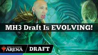 MH3 Draft Is EVOLVING  Modern Horizons 3 Draft  MTG Arena [upl. by Elyrpa]