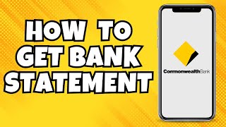 How to Get Bank Statement CommBank App [upl. by Aimak318]