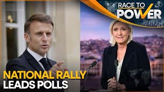 Polls National Rally leads the France Snap elections race  Race to Power [upl. by Walter788]