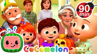 PeekaBOO on Halloween Family Fright  CoComelon  Songs and Cartoons  Best Videos for Babies [upl. by Bicknell]