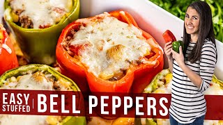 Easy Stuffed Bell Peppers [upl. by Narud991]