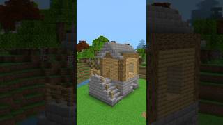 Minecraft Starter Survival House 🏠 shirts [upl. by Nlyak534]