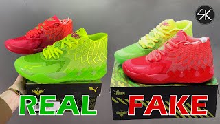 Puma MB01 Rick and Morty REAL VS FAKE [upl. by Petite]