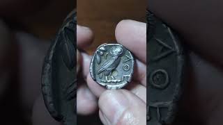 ANCIENT AND MODERN Greece 1973 Aluminiumbronze 2 Drachmai amp Athens Silver tetradrachm 449413 BC [upl. by Asenaj618]