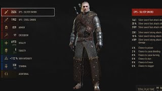 Grandmaster Ursine ArmorWeapon set Showcase  The Witcher 3 Blood and Wine DLC [upl. by Riccardo]