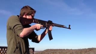 1944 MP43 MP44 StG44 full auto [upl. by Ardnuas]