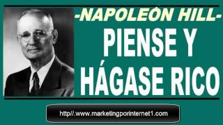 Piense y Hagase Rico Napoleon Hill [upl. by Araek]