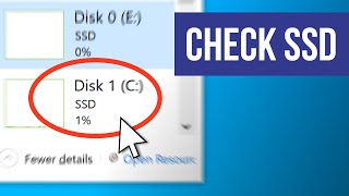 How to Check If You Have an SSD or HDD on Windows 10 [upl. by Kirimia]