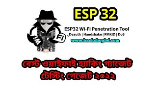 ESP 32 WiFi Penetration Testing Gadget 2022 Review [upl. by Finn]