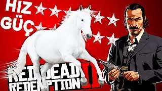 OYUNDAKİ EN İYİ AT Lokasyonu ve Evcilleştirilmesi Red Dead Redemption 2 [upl. by Ressay]