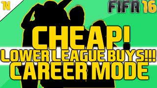 FIFA 16  CHEAP LOWER LEAGUE BUYS  CAREER MODE [upl. by Pomfret]