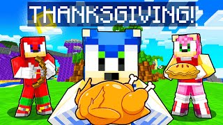 Sonics Thanksgiving SPECIAL  Minecraft Sonic The Hedgehog 3  78 [upl. by Emilee]