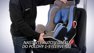 Autosedačka CARETERO Scope  video návod [upl. by Noitna338]