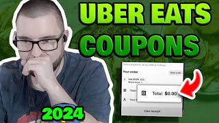 CRAZY 100 Uber Eats Promo Codes 2024  Apply THIS UberEats Coupon Code now FREE FOOD [upl. by Tory]